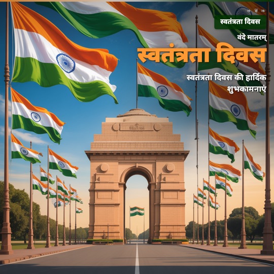 Independence Day Wishes by FreshPost AI